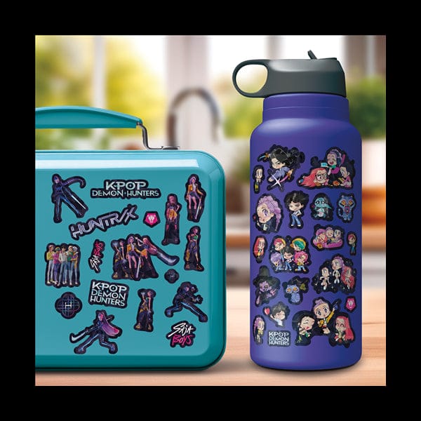 Trends International Kpop Demon Hunters 4-Sheet Stickers Kawaii Gifts 663542520186