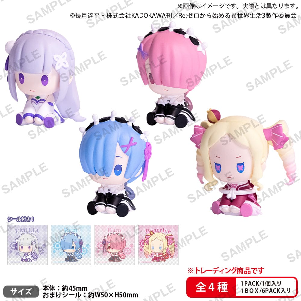 Ultra Tokyo Connection Re:ZERO -Starting Life in Another World- Petatto Clockwork Figure Box Ver. Kawaii Gifts