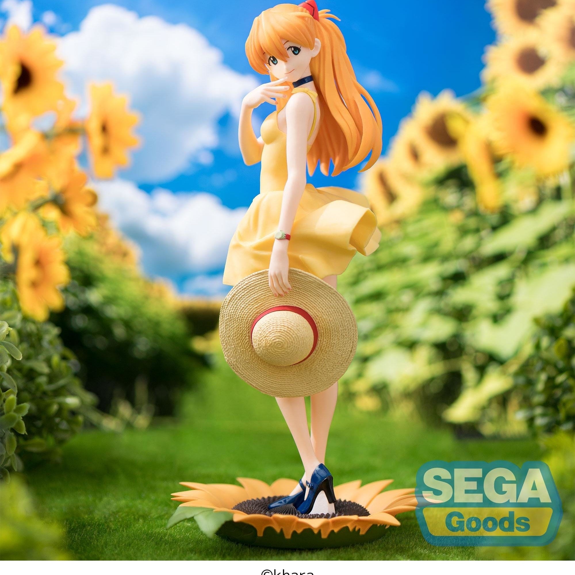 Unity EVANGELION - Asuka Summer Dress Ver. 2 Luminasta Figure Kawaii Gifts