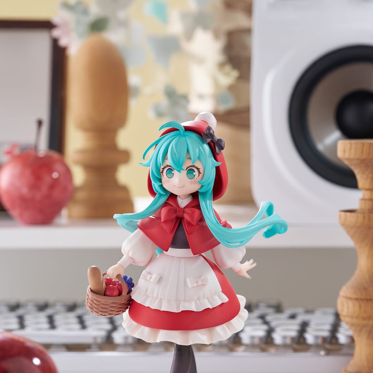 Unity Hatsune Miku Desktop Fairy Hatsune Miku Little Red Riding Hood Ver. Kawaii Gifts 4580736407442
