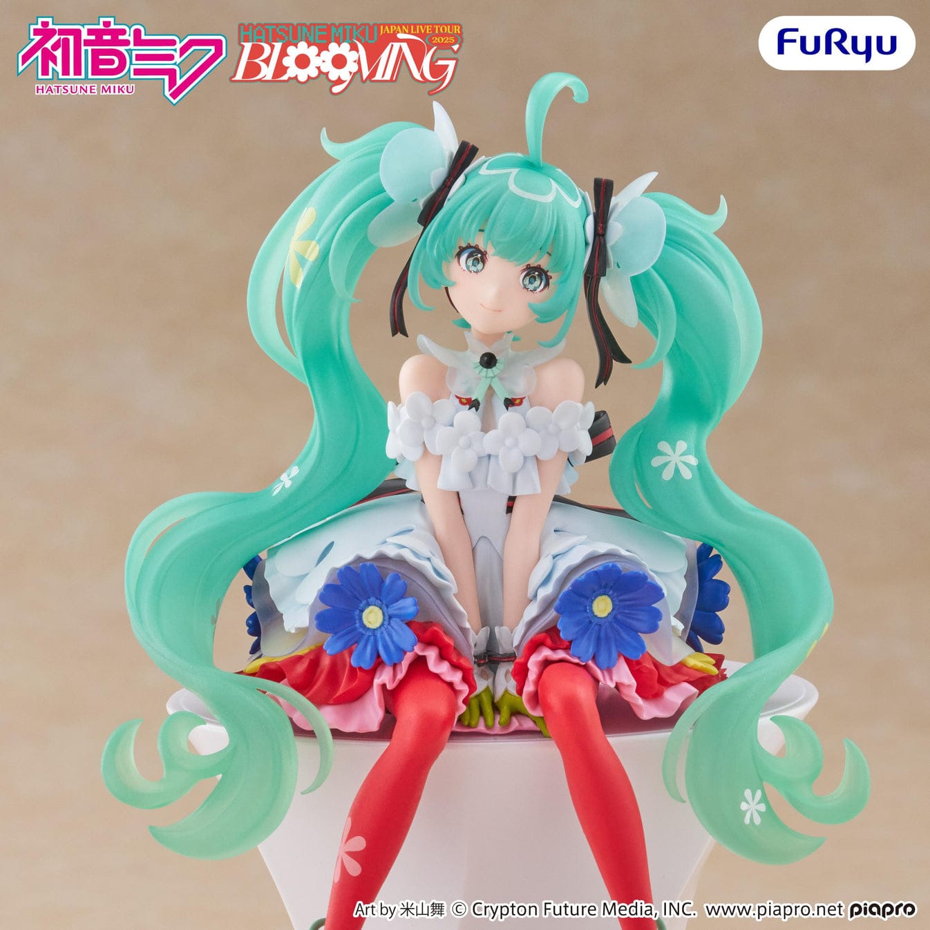 Unity Hatsune Miku Noodle Stopper -JAPAN LIVE TOUR 2025 BLOOMING- Figure Kawaii Gifts 4571623512554
