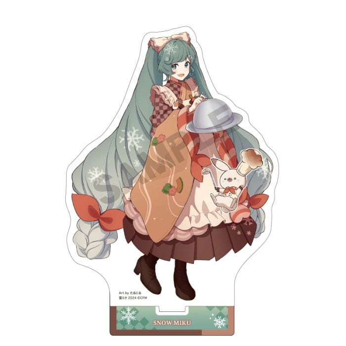 Unity Hatsune Miku Snow Miku 2024 Acrylic Stand Kawaii Gifts