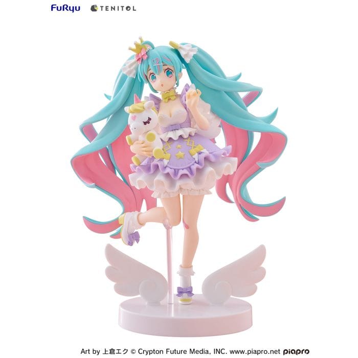 Unity Hatsune Miku YUMEKAWA Princess Lavender Ver. TENITOL Kawaii Gifts 4580736407510