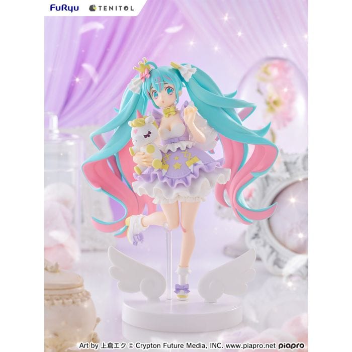 Unity Hatsune Miku YUMEKAWA Princess Lavender Ver. TENITOL Kawaii Gifts 4580736407510