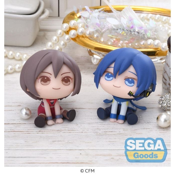 Unity MEIKO AND KAITO (EX) Hatsune Miku Vocaloid QyuruMe Mini Figure Kawaii Gifts