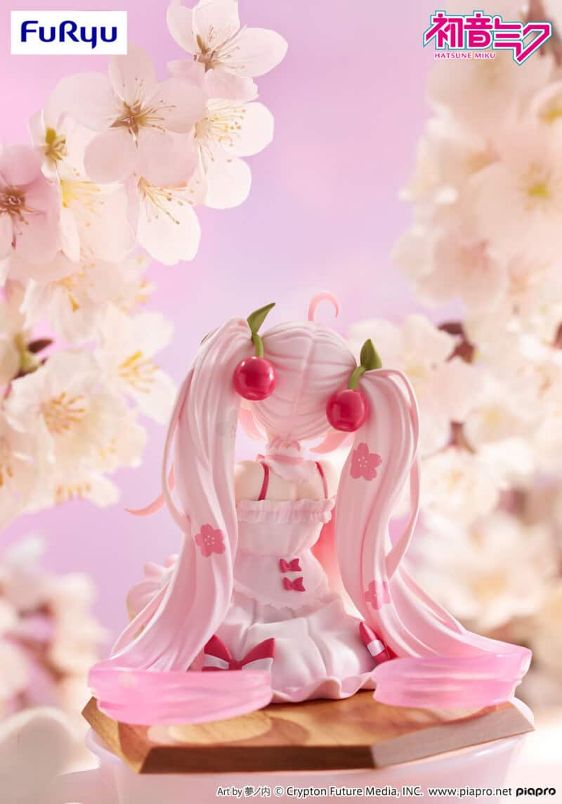 Unity Sakura Miku 2025 Wink Ver. Hatsune Miku Noodle Stopper Figure Kawaii Gifts 4580736410741