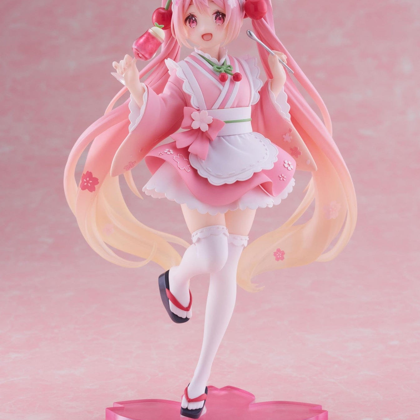 Unity Sakura Miku Newley Written Figure (Japanese Cafe Ver.) Figure Kawaii Gifts 840342405152