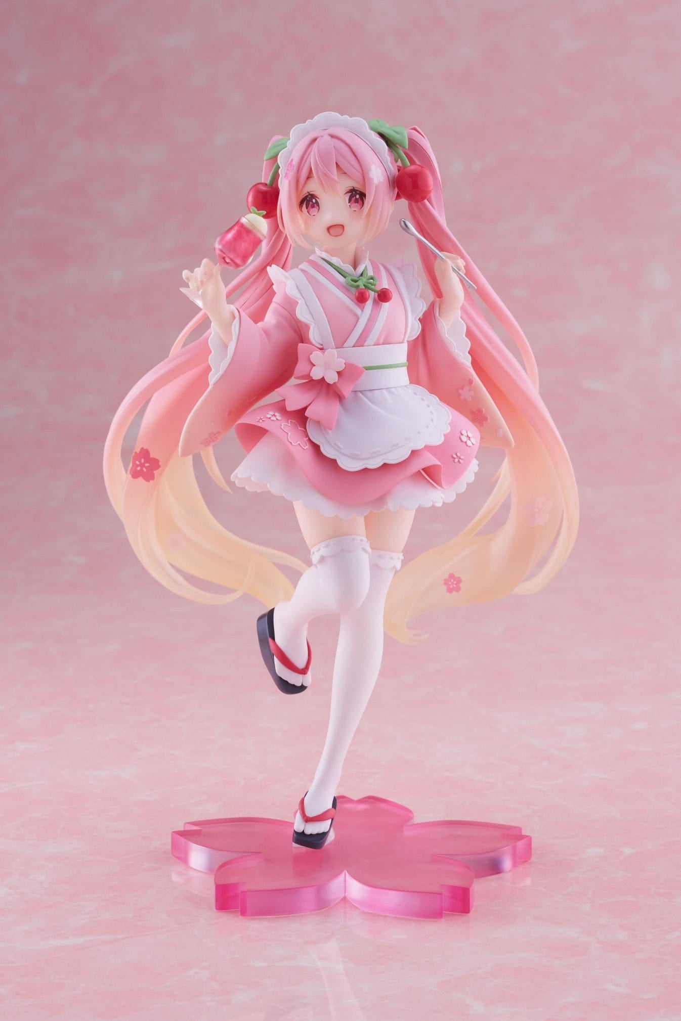Unity Sakura Miku Newley Written Figure (Japanese Cafe Ver.) Figure Kawaii Gifts 840342405152