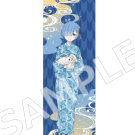 Unity Re: Zero - Rem Summer Festival Wall Scroll Kawaii Gifts 4541993053599