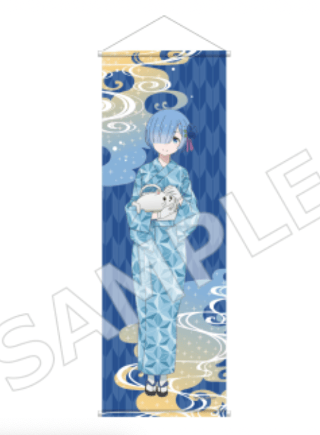 Unity Re: Zero - Rem Summer Festival Wall Scroll Kawaii Gifts 4541993053599