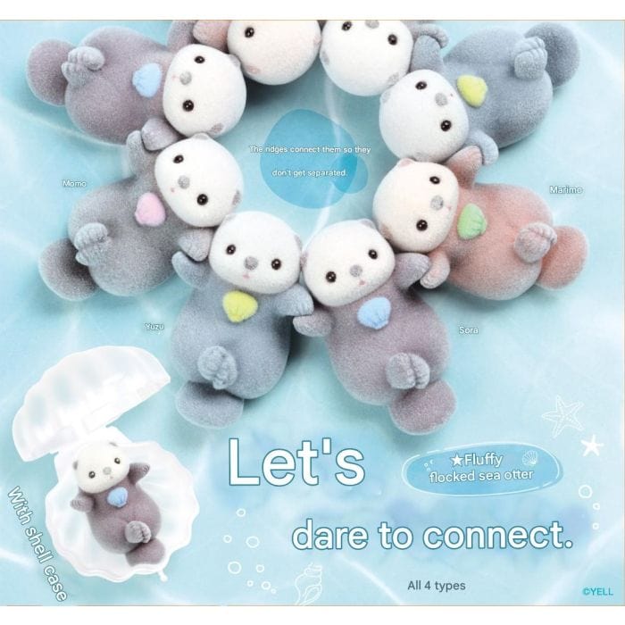 Unity Let's Hold Hands Otter Surprise Box Kawaii Gifts 4570198782874