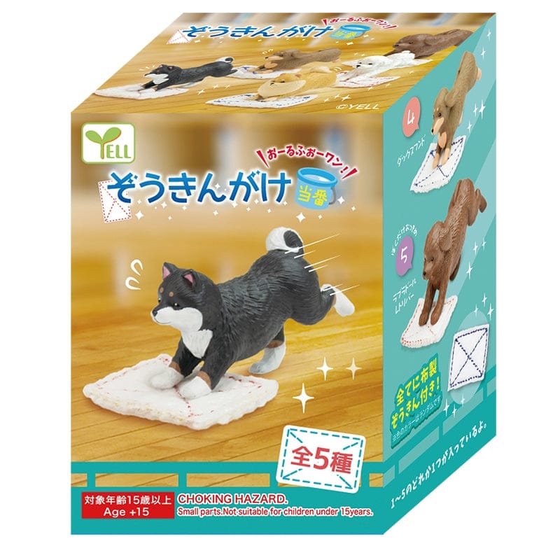 Unity Yell World Floor Cleaning Duty Dogs Surprise Figure Blind Box Kawaii Gifts 4570198770109