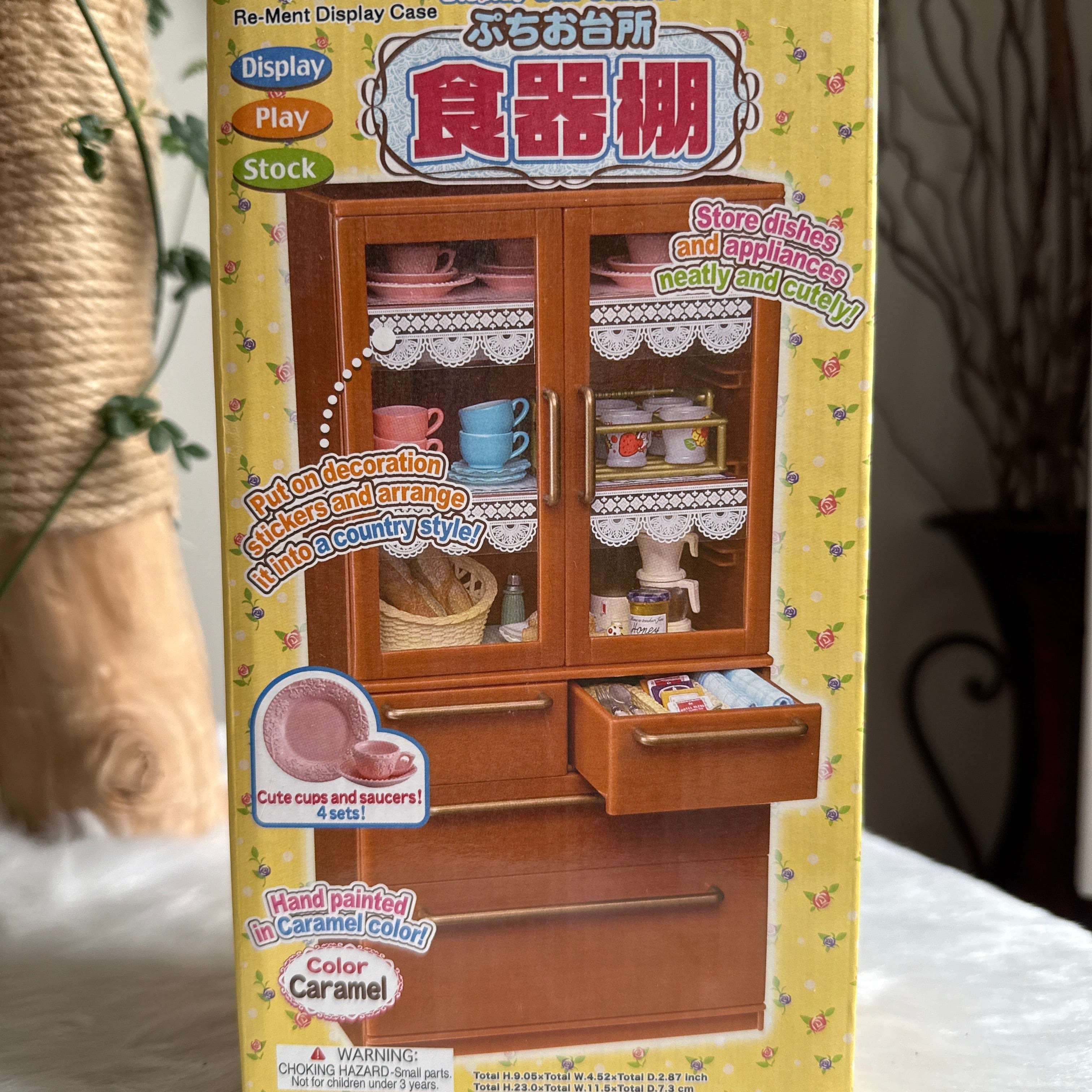 Various Re-Ment Kitchen Wall Cabinet Miniature Display Kawaii Gifts 892291001251