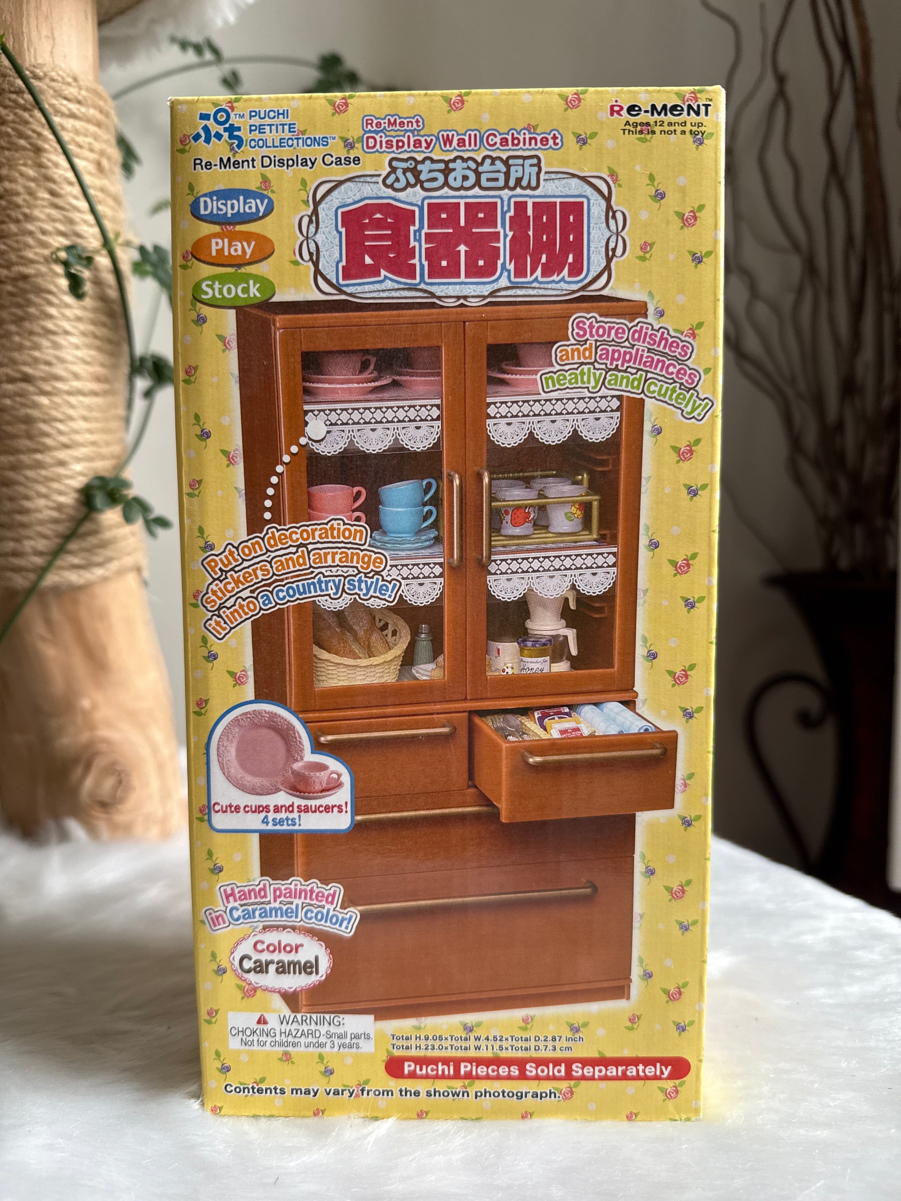 Various Re-Ment Kitchen Wall Cabinet Miniature Display Kawaii Gifts 892291001251