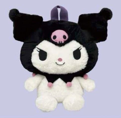 Weactive Sanrio Plushy 11" Small Backpacks: Hello Kitty, Cinnamoroll, Kuromi Kuromi Kawaii Gifts 840805161939