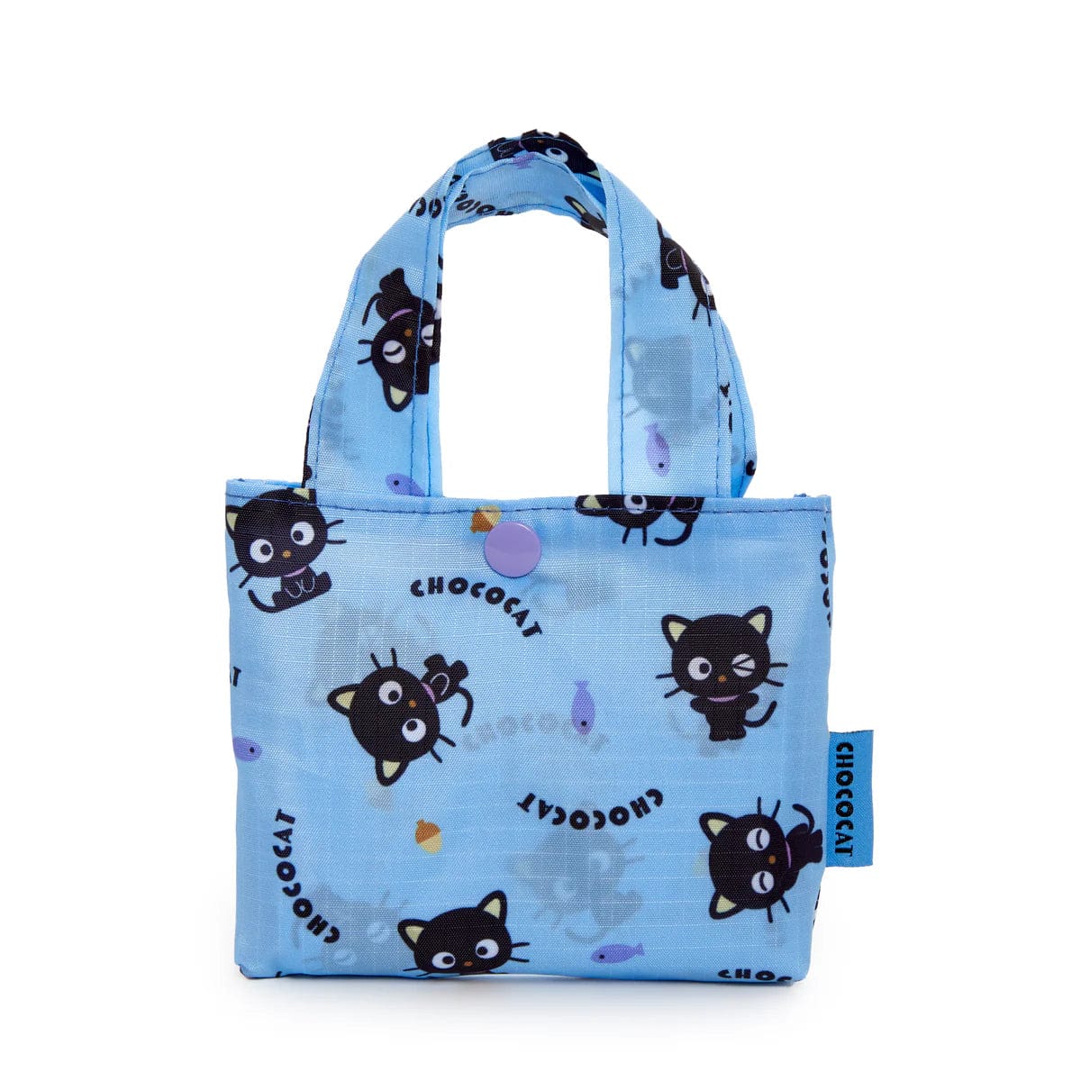 Weactive Blue Chococat & Dreamy Cinnamoroll Foldable Shopping Bags Kawaii Gifts