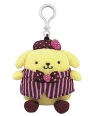 Weactive Chocolate & Strawberry 6" Plushies with Clips: Cinnamoroll, Hello Kitty, Pompompurin, My Melody, Kuromi, My Piano Kawaii Gifts