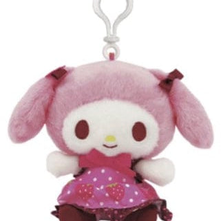 Weactive Chocolate & Strawberry 6" Plushies with Clips: Cinnamoroll, Hello Kitty, Pompompurin, My Melody, Kuromi, My Piano Kawaii Gifts