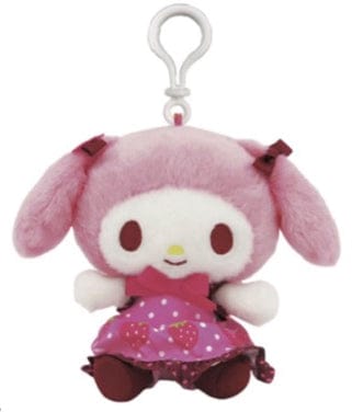 Weactive Chocolate & Strawberry 6" Plushies with Clips: Cinnamoroll, Hello Kitty, Pompompurin, My Melody, Kuromi, My Piano Kawaii Gifts