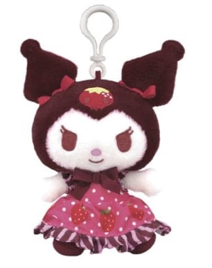 Weactive Chocolate & Strawberry 6" Plushies with Clips: Cinnamoroll, Hello Kitty, Pompompurin, My Melody, Kuromi, My Piano Kawaii Gifts