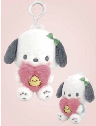 Weactive Sanrio Heart Cuties Plushie Mascots with Clips Bat Kawaii Gifts