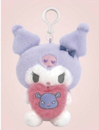 Weactive Sanrio Heart Cuties Plushie Mascots with Clips Kawaii Gifts