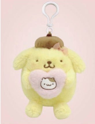 Weactive Sanrio Heart Cuties Plushie Mascots with Clips Kawaii Gifts