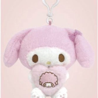 Weactive Sanrio Heart Cuties Plushie Mascots with Clips Kawaii Gifts