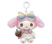 Weactive Sanrio Rare Character Strawberry Rainbow Clip-On Mascot Plushies My Melody Kawaii Gifts 840805168723