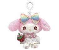 Weactive Sanrio Rare Character Strawberry Rainbow Clip-On Mascot Plushies My Melody Kawaii Gifts 840805168723