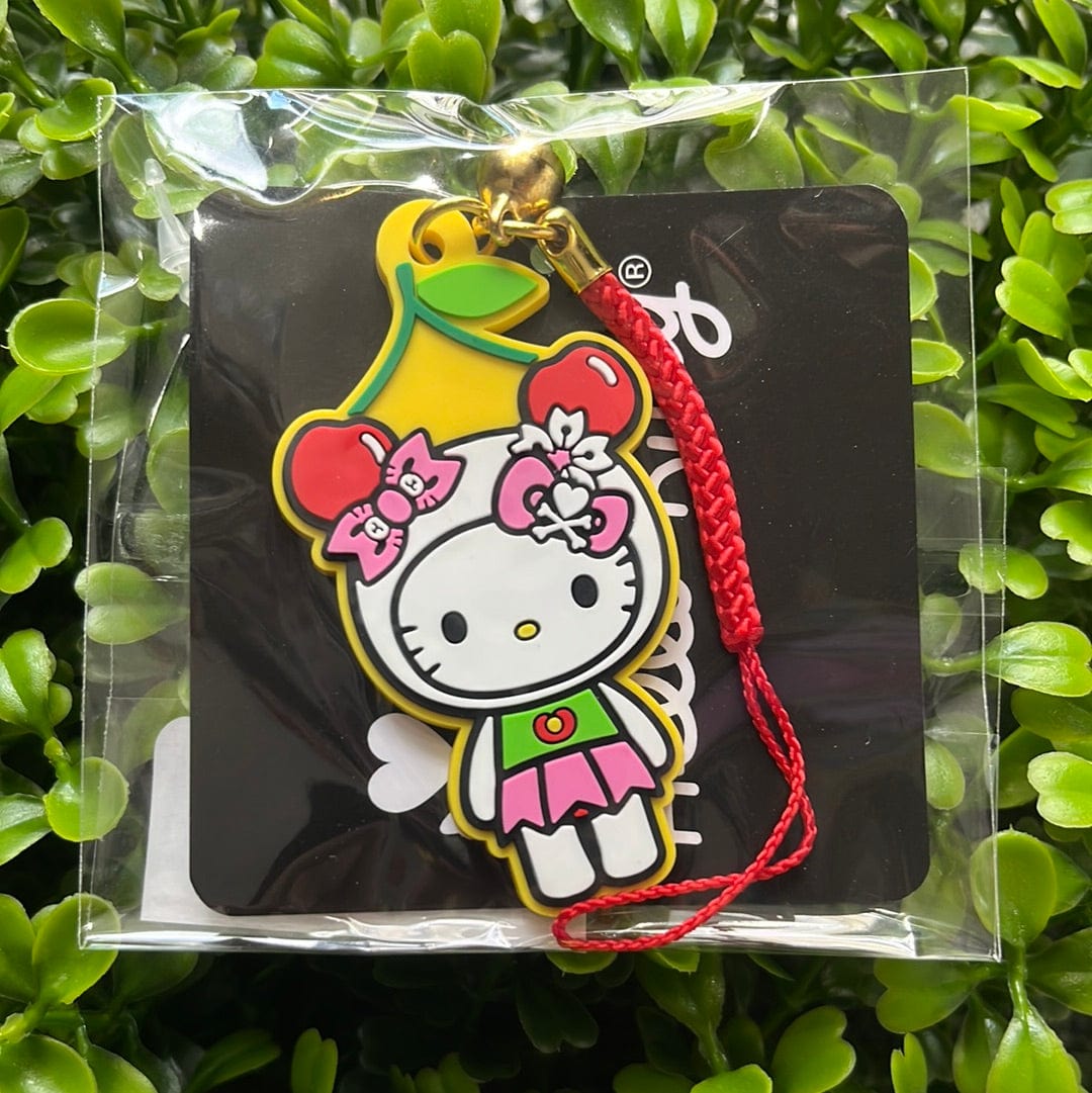 Weactive tokidoki x Hello Kitty Midnight Metropolis Rubber Mascots with Straps Cherry Kawaii Gifts 57224406