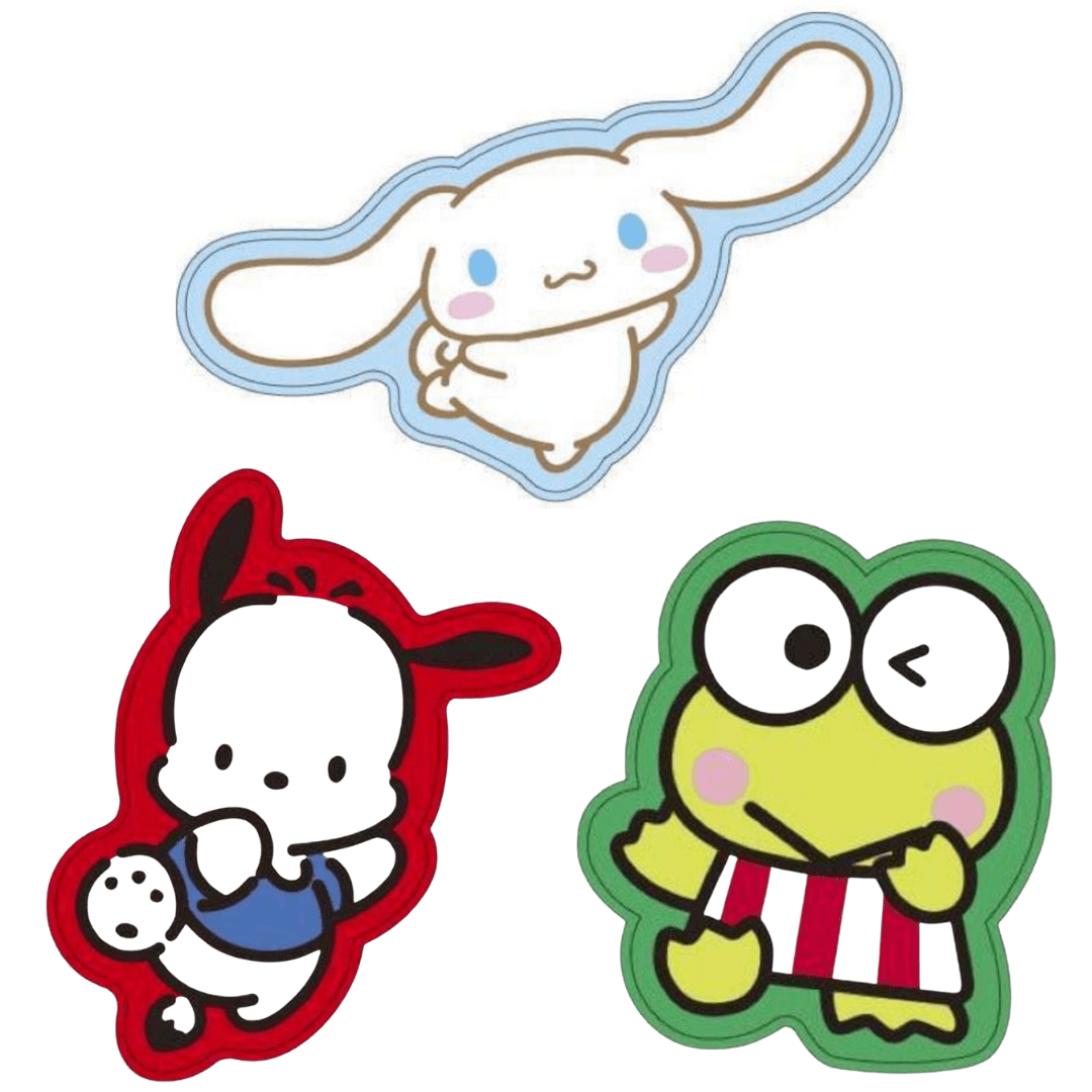 Keroppi Cinnamoroll Pochacco Diecut Accent Rugs – Kawaii Gifts