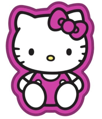Weactive Sanrio Friends Diecut Accent Rugs: Chococat, Hello Kitty, Kuromi, My Melody Hello Kitty Kawaii Gifts