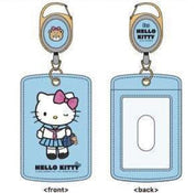 Weactive Hello Kitty Japanese School ID Card Case with Keychain Blue Kawaii Gifts 840805159264