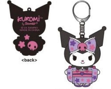 Weactive Kuromi Butterfly Purple Kimono PVC Mascot Keychain Kawaii Gifts 840805152982