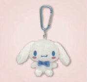 Weactive Sanrio Cute Plushie Mascot with Carabiner: Hello Kitty, My Melody, Cinnamoroll, Pompompurin, Kuromi, My Piano, Pochacco, Hangyodon, Tuxedo Sam, Keroppi, Batzu Maru Cinnamoroll Kawaii Gifts