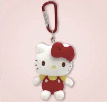 Weactive Sanrio Cute Plushie Mascot with Carabiner: Hello Kitty, My Melody, Cinnamoroll, Pompompurin, Kuromi, My Piano, Pochacco, Hangyodon, Tuxedo Sam, Keroppi, Batzu Maru Hello Kitty Kawaii Gifts