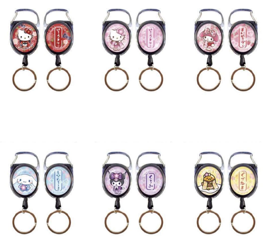 Weactive Sanrio Retractable Reel Keychains Kawaii Gifts