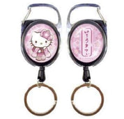 Weactive Sanrio Retractable Reel Keychains Pink Hello Kitty Kawaii Gifts 840805160376