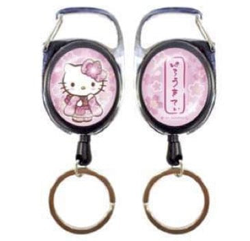 Weactive Sanrio Retractable Reel Keychains Pink Hello Kitty Kawaii Gifts 840805160376