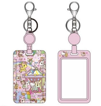 Weactive Tokidoki x Hello Kitty Carnival ID Card Case with Keychain Kawaii Gifts 840805155624