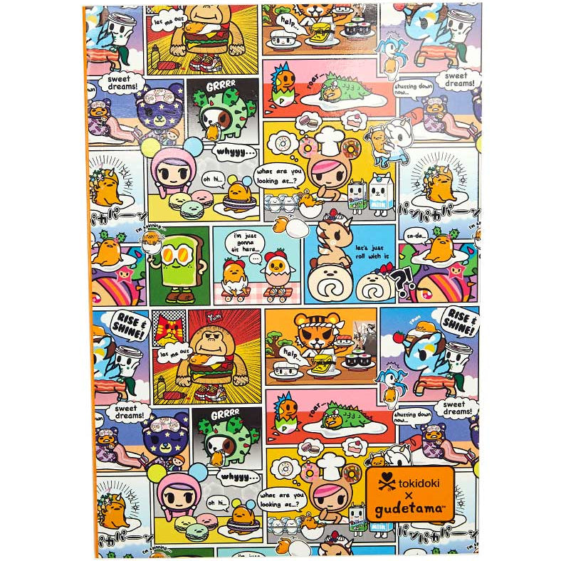 Weactive tokidoki x Gudetama Kawaii Comics Notebook Kawaii Gifts 840805149920