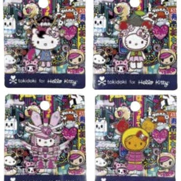 Weactive tokidoki x Hello Kitty Midnight Metropolis Pin Badges Kawaii Gifts