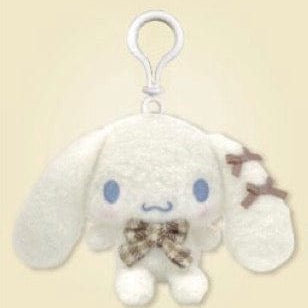 Weactive Cinnmoroll Soft Mocha Checker Bow Plushies Small 4" Kawaii Gifts 840805157659