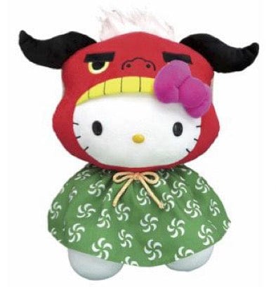 Weactive Cool Japan Hello Kitty Lion Dance Shishimai Plushies Large 12" Kawaii Gifts 840805152999