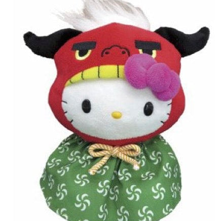 Weactive Cool Japan Hello Kitty Lion Dance Shishimai Plushies Small 6" Kawaii Gifts 840805153057