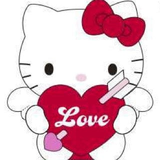 Weactive Hello Kitty Fluffy Angel Wings & Heart Balloon Plushies 10" Large Kawaii Gifts 840805161243