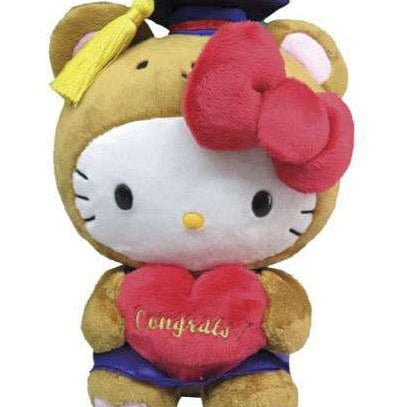 Weactive Hello Kitty Graduation Brown Bear Plushies Kawaii Gifts