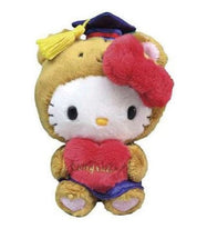 Weactive Hello Kitty Graduation Brown Bear Plushies Kawaii Gifts