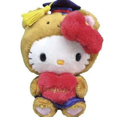 Weactive Hello Kitty Graduation Brown Bear Plushies Kawaii Gifts